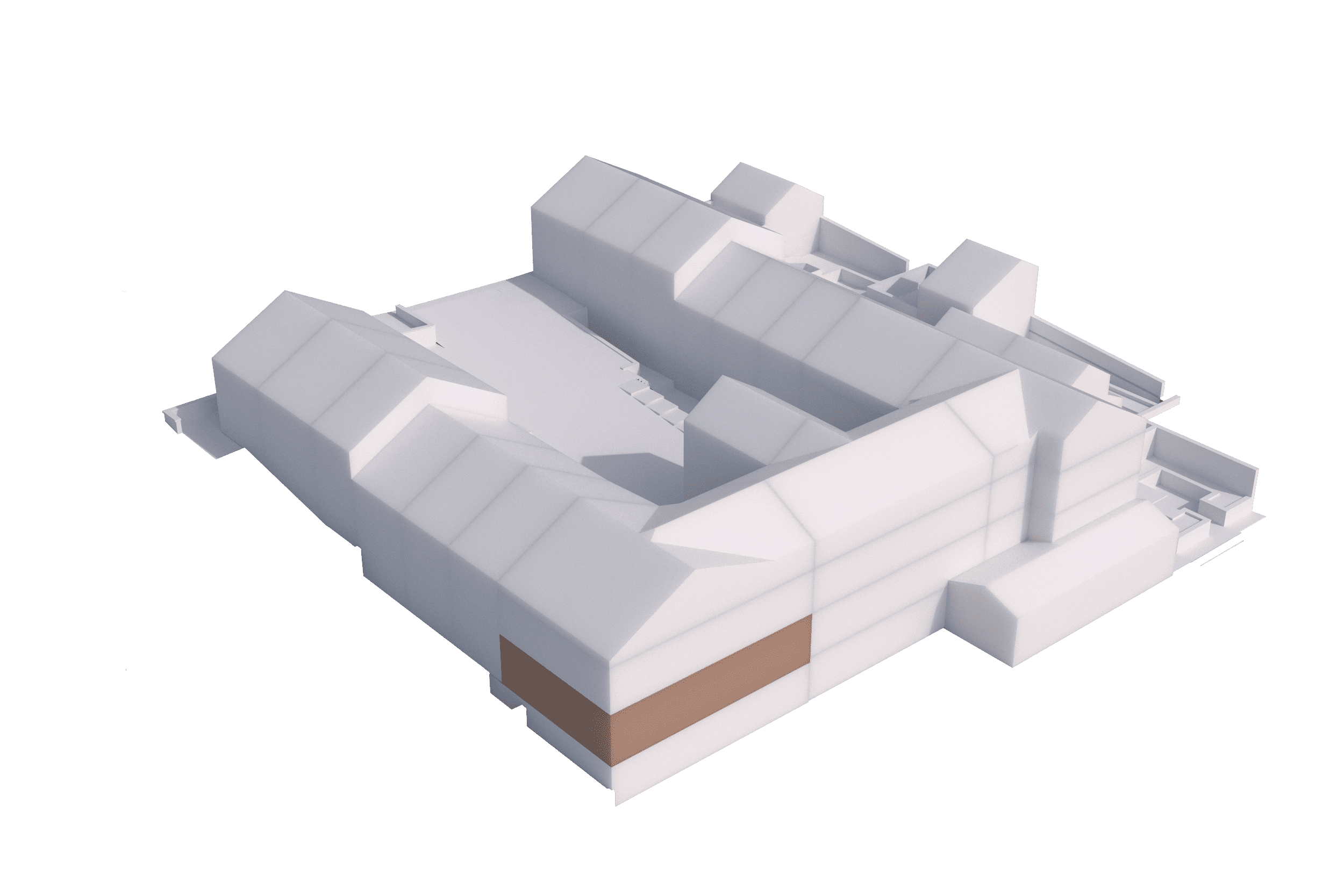 Glasshouses Mill, Glasshouses - New build